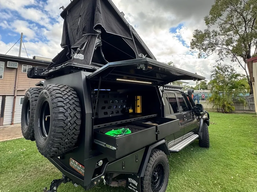 Black Canopy Touring Build