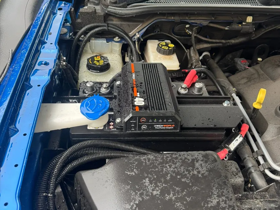 Under Bonnet Dual Battery