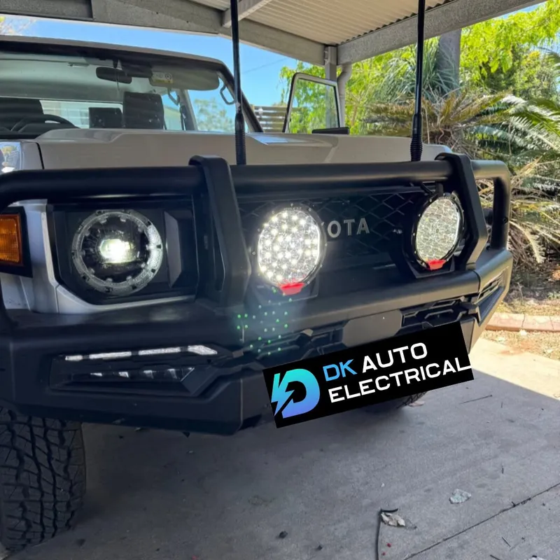 LandCruiser driving lights