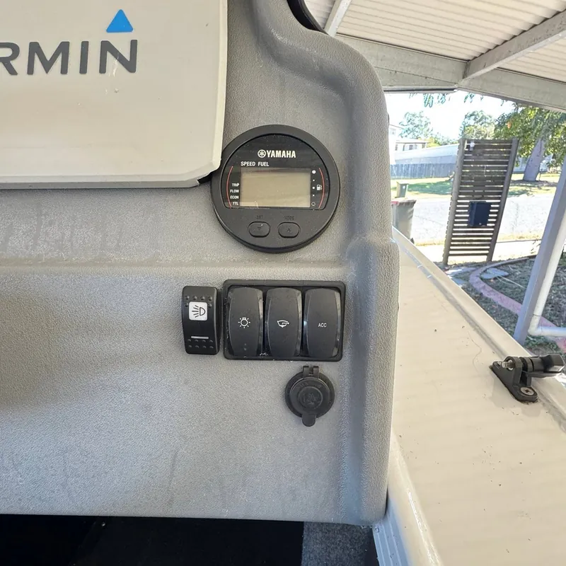Boat console switches